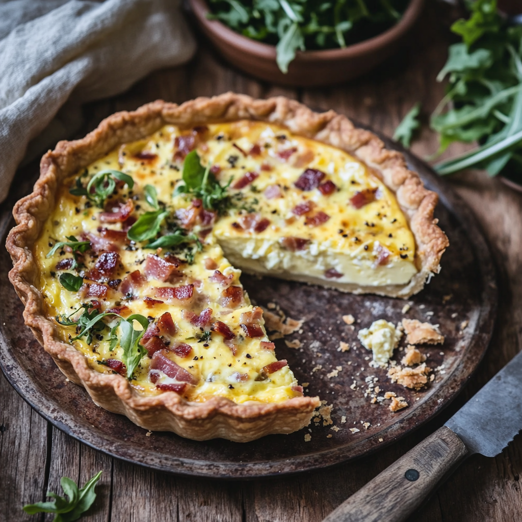 La Quiche Lorraine : Une Recette Traditionnelle et&nbsp;Savoureuse