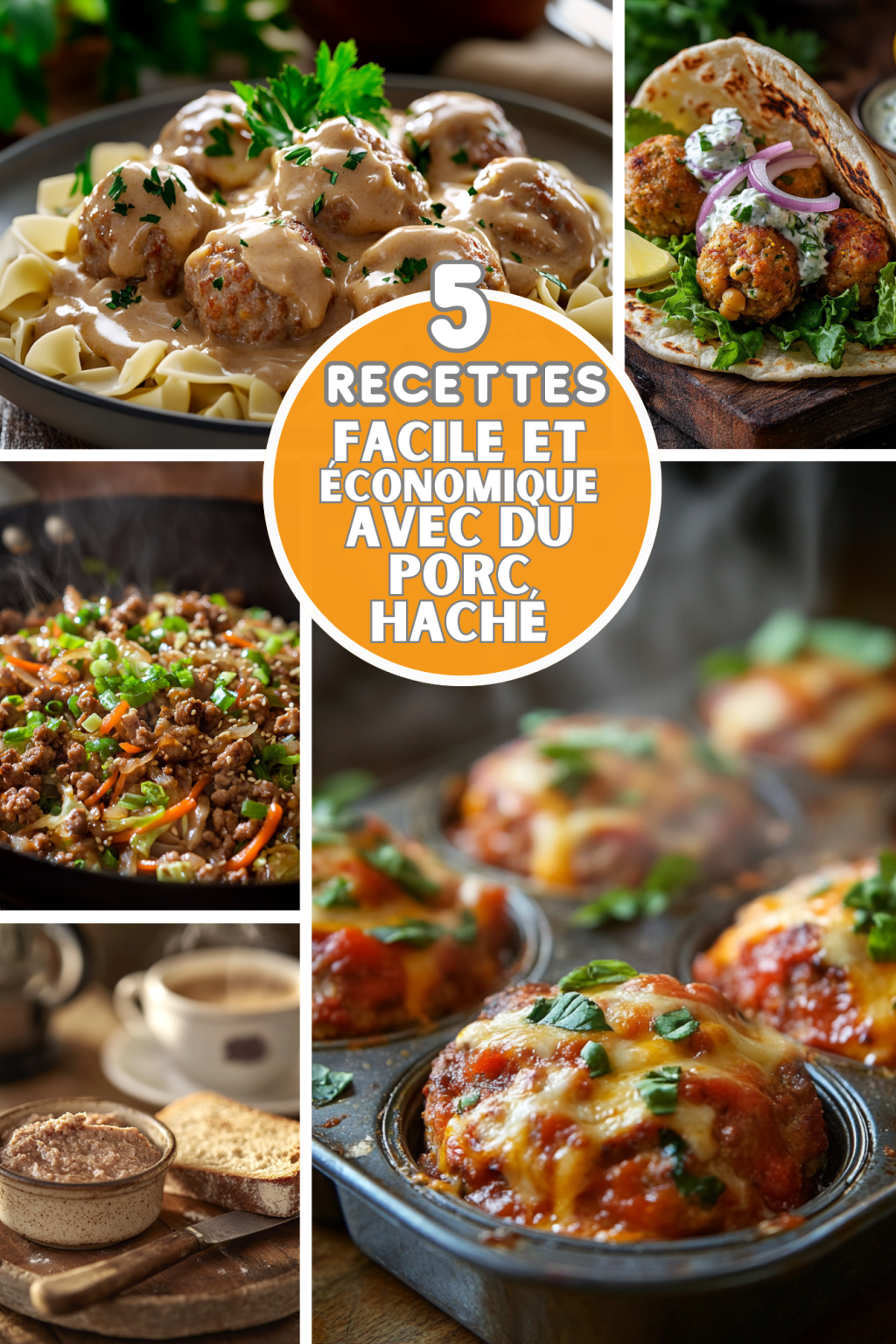5 recettes savoureuses avec du porc haché pour manger bien et dépenser moins