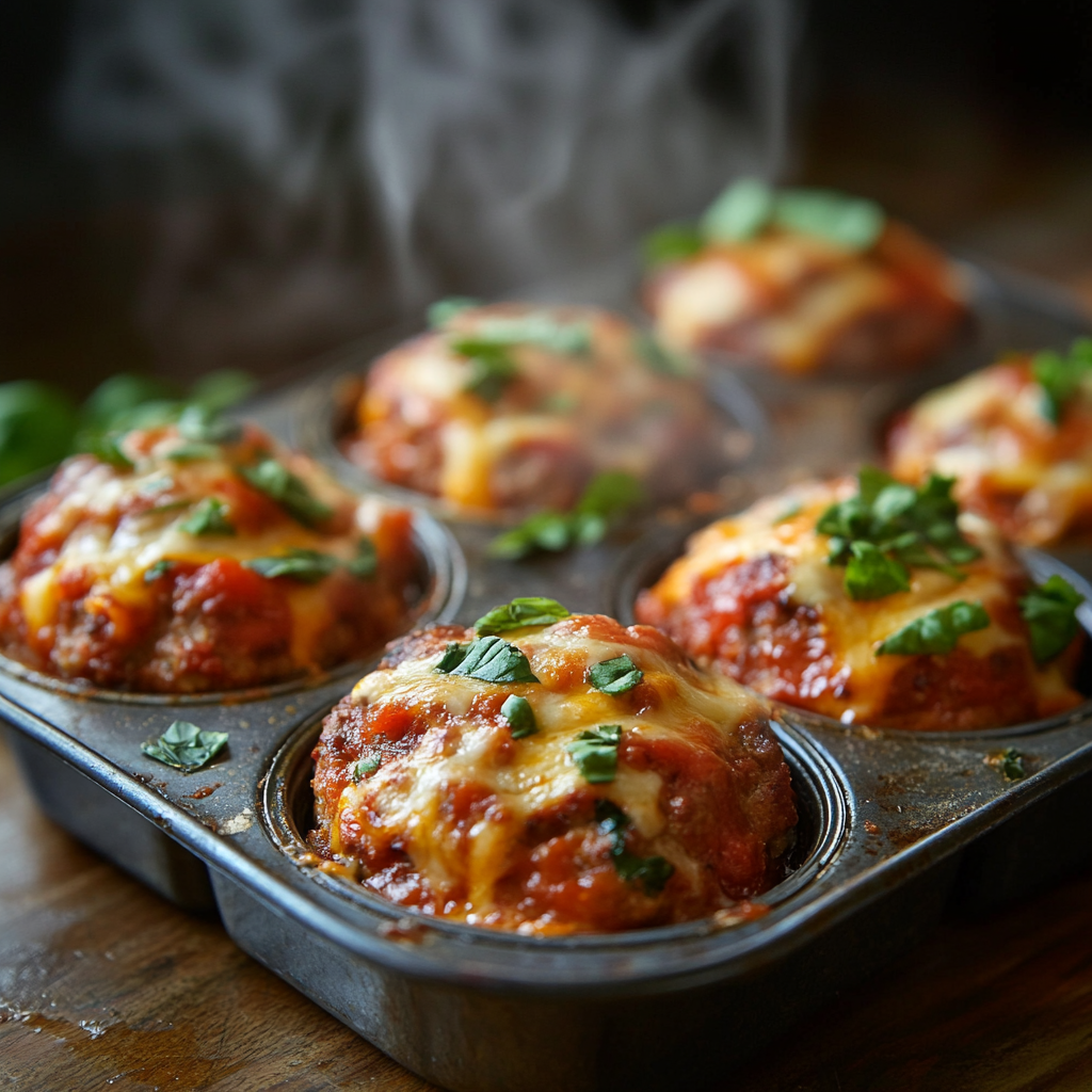 Mini Pains de Viande Gratinés : Une Version Economique et Savoureuse du Pain de Viande&nbsp;Classique